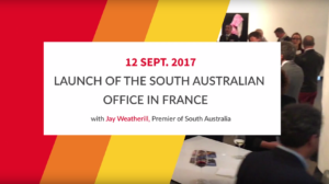 Launch of the South Australian Office in France